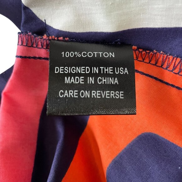 Diyanu Ruffle Sleeve Maxi Dress Geometric Print Bold Summer Statement Cotton - Picture 4 of 14